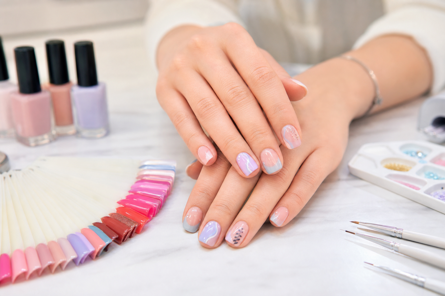 Beauty salon finish example