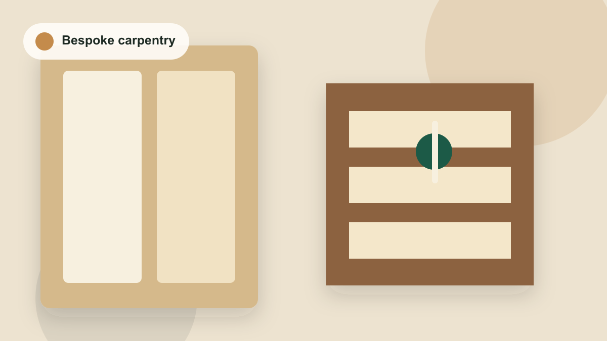 Carpentry service illustration