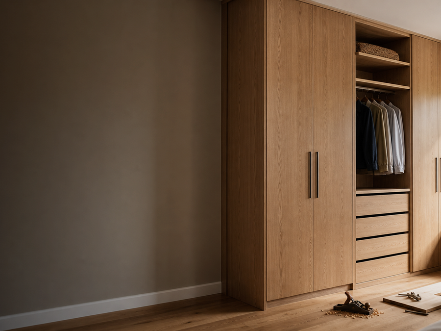 Finished carpentry example